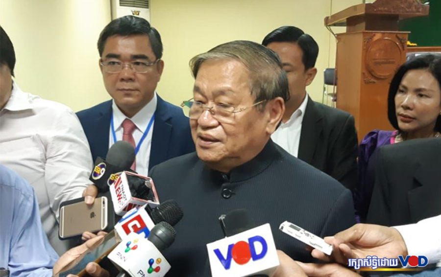 Information Minister Khieu Kanharith