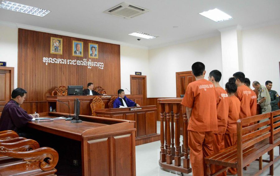 A hearing at the Phnom Penh Municipal Court (UNOHCHR)