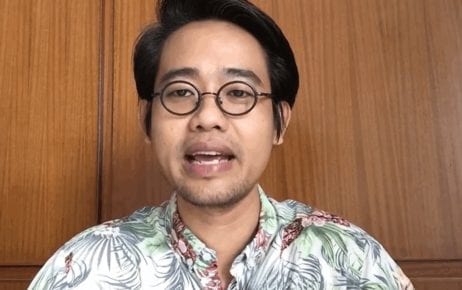 Wanchalearm Satsaksit, a Thai pro-democracy activist, in a screenshot from a video posted to his Facebook page on June 3, 2020, the day before he was abducted in Phnom Penh.
