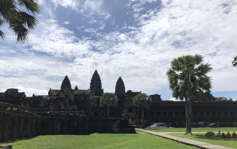 Angkor Wat complex in Siem Reap on June 6, 2020 (Matt Surrusco/VOD)