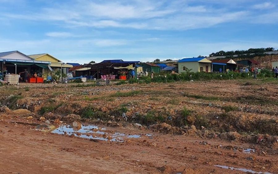 A view of Bit Traing commune in Preah Sihanouk province’s Prey Nob district on July 23, 2020, in a photograph posted to the Preah Sihanouk Provincial Administration’s Facebook page.