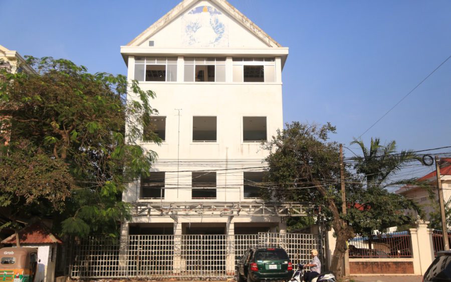 The CNRP’s former headquarters in Phnom Penh, on November 3, 2020. (Chorn Chanren/VOD)