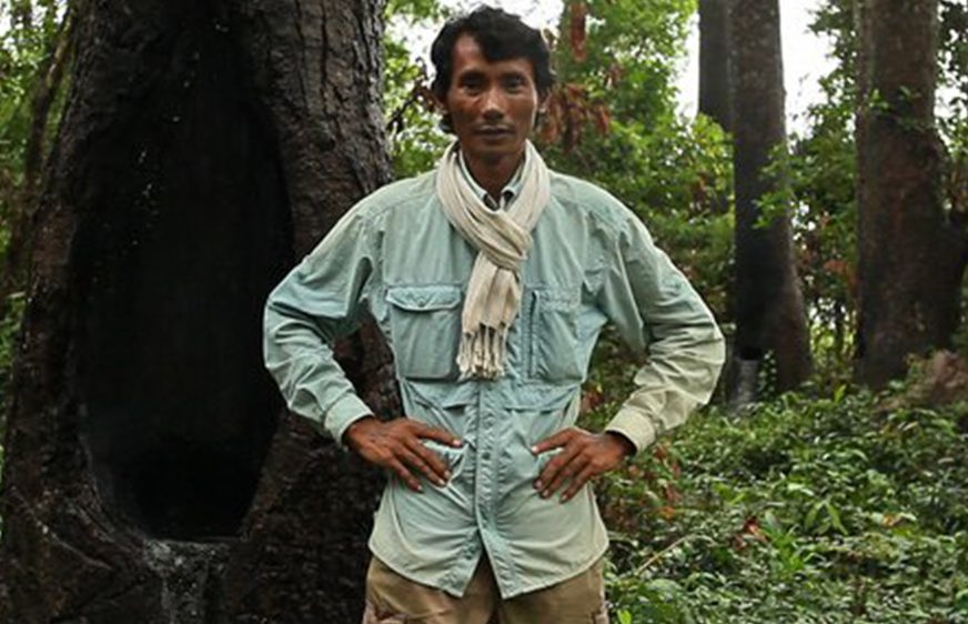 Chut Wutty, forest activist and founder of the Natural Resource Protection Group, in a photo provided by Global Witness.