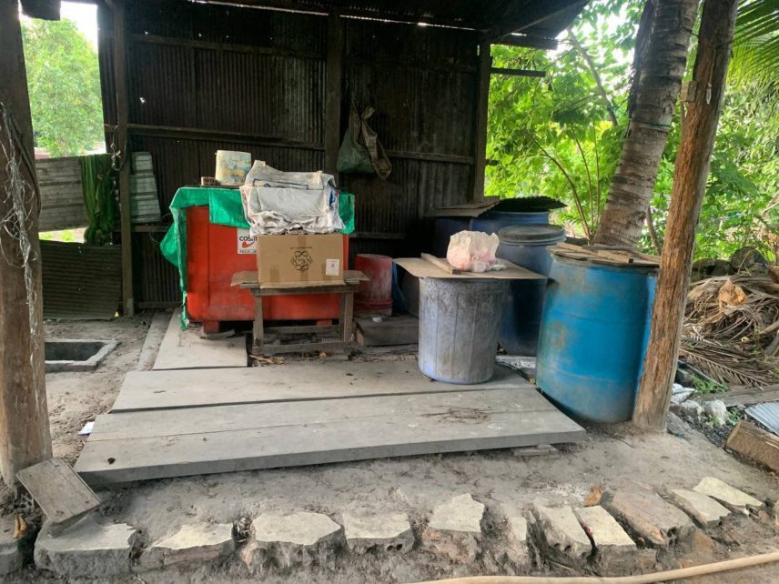 A rice wine production station in Stung Treng province. (Provided by Khai Vuthy)