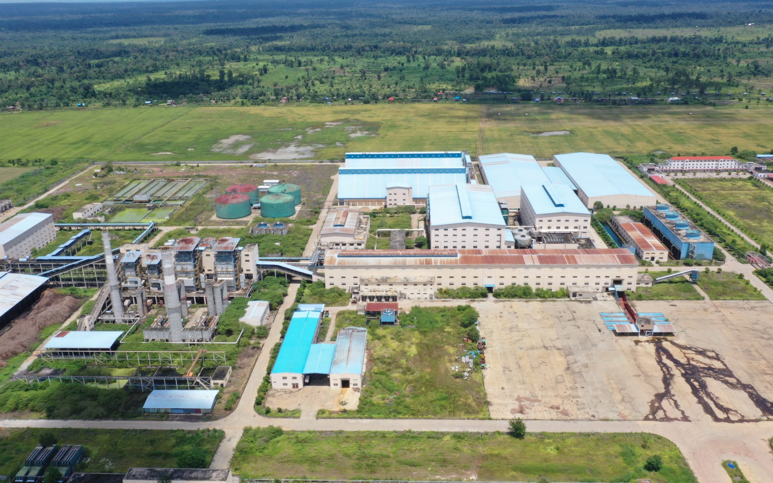 The Rui Feng sugarcane processing plant is abandoned in Preah Vihear province. (Heng Vichet/VOD)