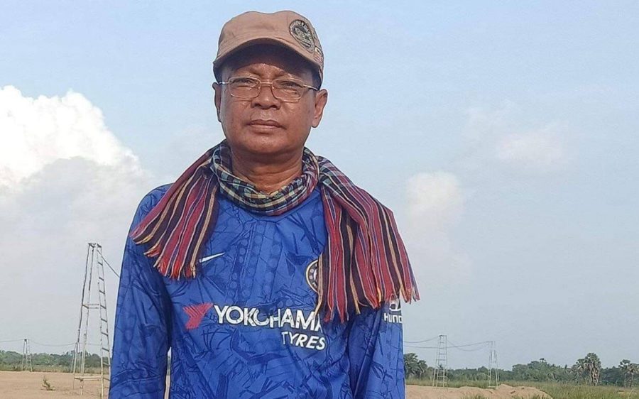 Po Rorn, 54, a representative of a community in dispute with developer Borey Peng Huoth over 58 hectares in Phnom Penh's Chbar Ampov district. (Provided)