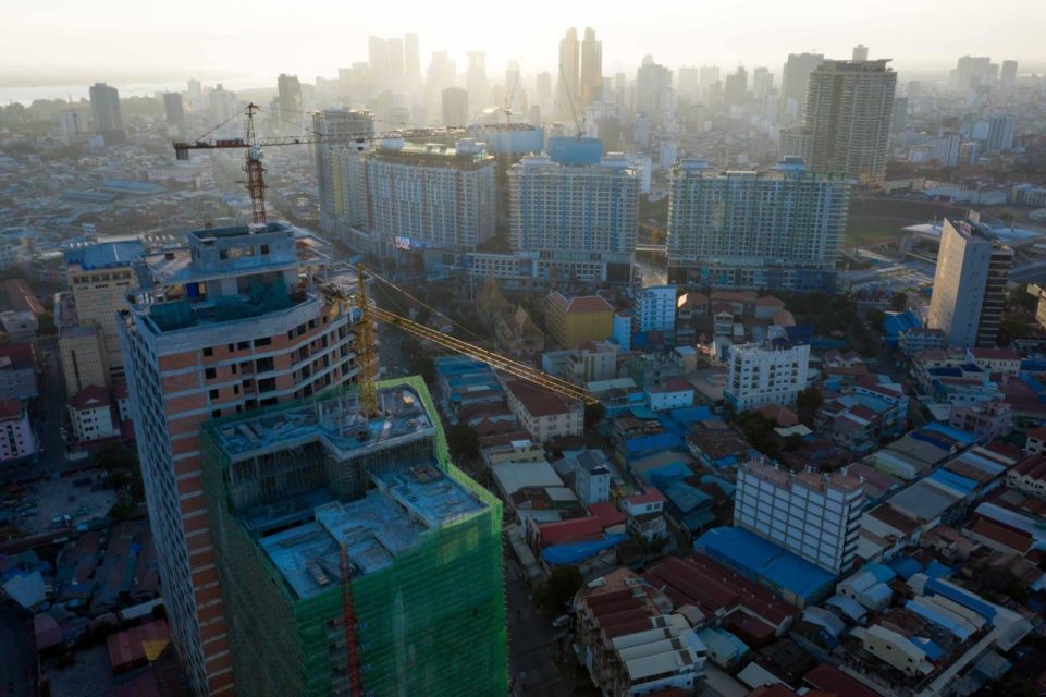 The Phnom Penh skyline. (Andy Ball)