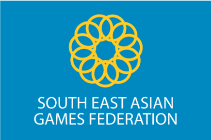The flag of the Southeast Asian Games Federation. (Supplied)