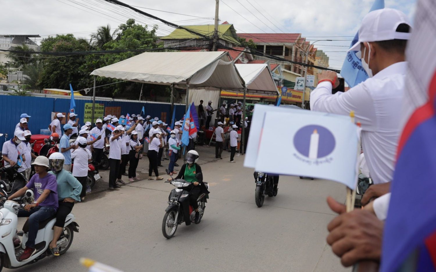 The Candlelight Party’s campaign rally in Phnom Penh on May 21, 2022. (Roun Ry/VOD)
