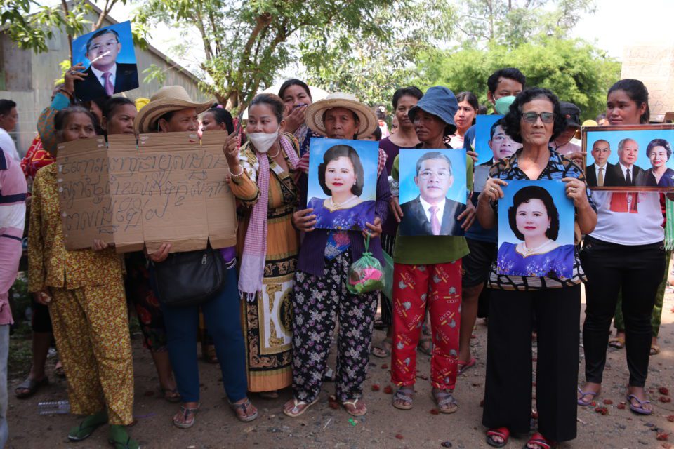 Boeng Tamok protesters in Phnom Penh on June 23, 2022. (Hean Rangsey/VOD)