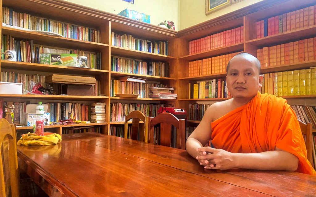 Doeung Vichey in Phnom Penh in April 2022. (Meng Kroypunlok/VOD)