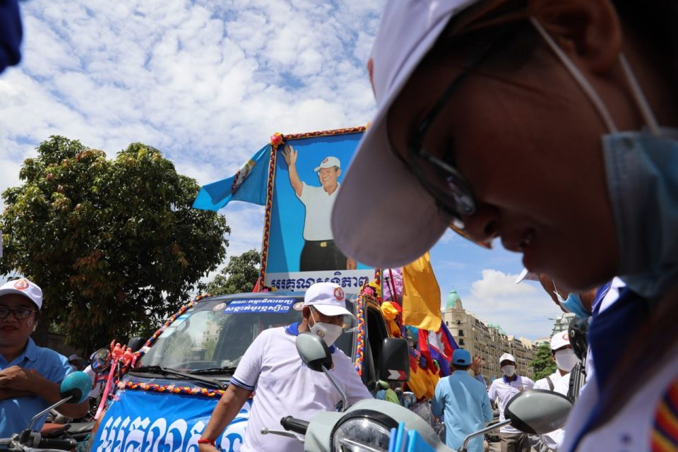 The CPP rally in Phnom Penh’s Koh Pich island on June 3, 2022. (Roun Ry/VOD)