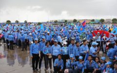 The CPP’s rally on Phnom Penh’s Koh Pich on June 3, 2022. (Roun Ry/VOD)