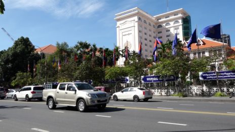Phnom Penh City Hall. (Hy Chhay/VOD)