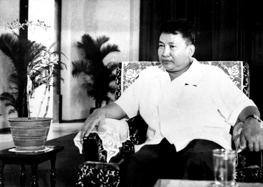 Pol Pot on July 27, 1975. (DC-Cam)